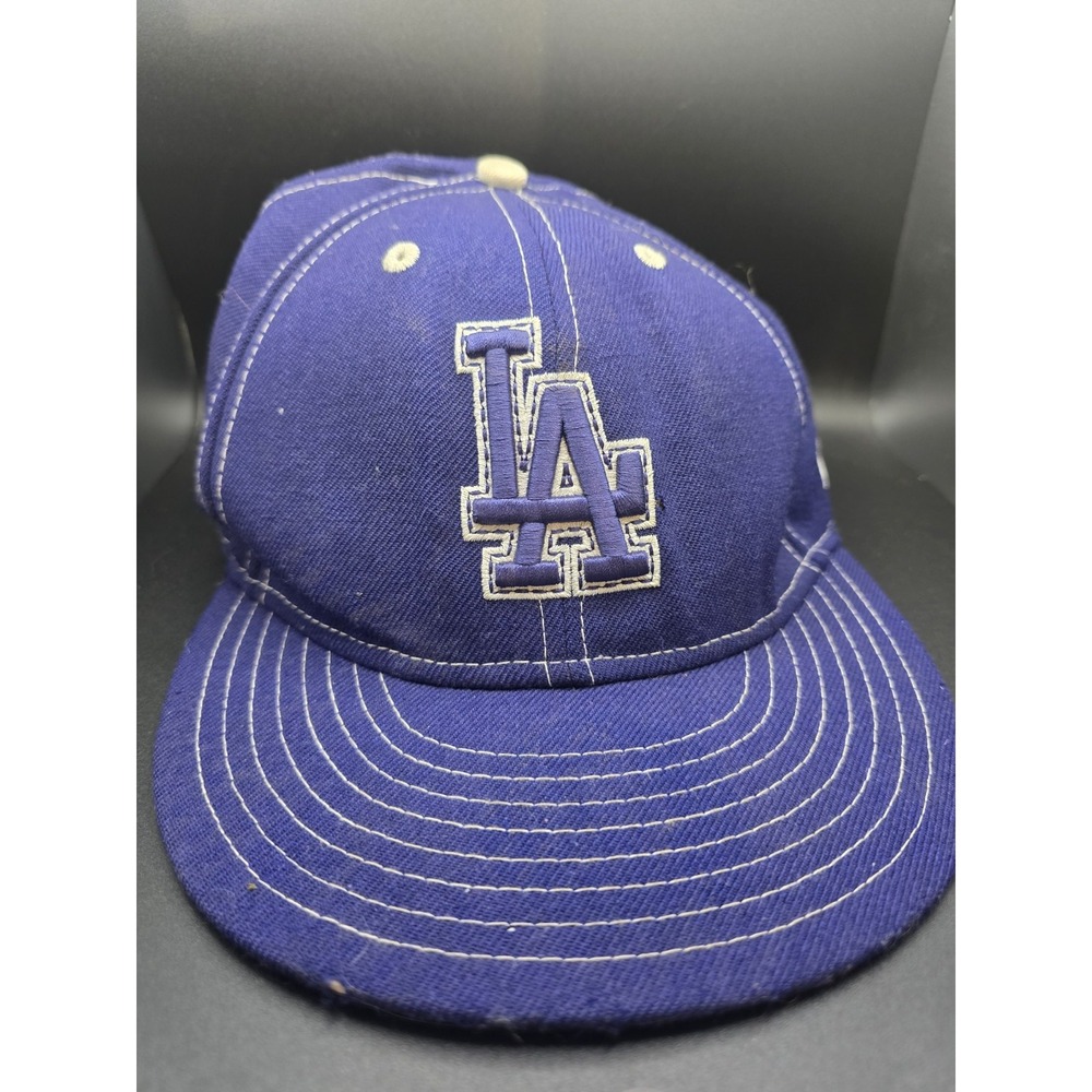 Los Angeles Dodgers New Era Authentic Collection 2000s wool MLB fitted cap 7 3/8